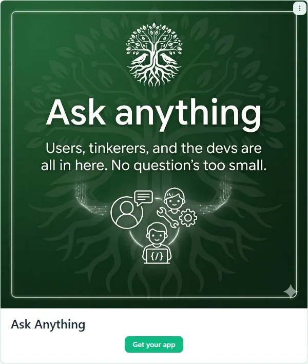 The active banner at the top of the community feed on the website