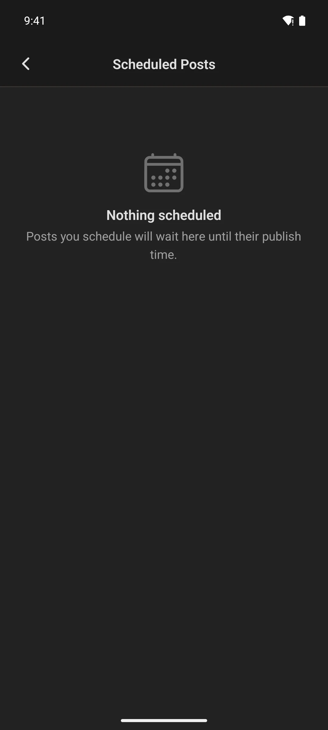Posts scheduled for later