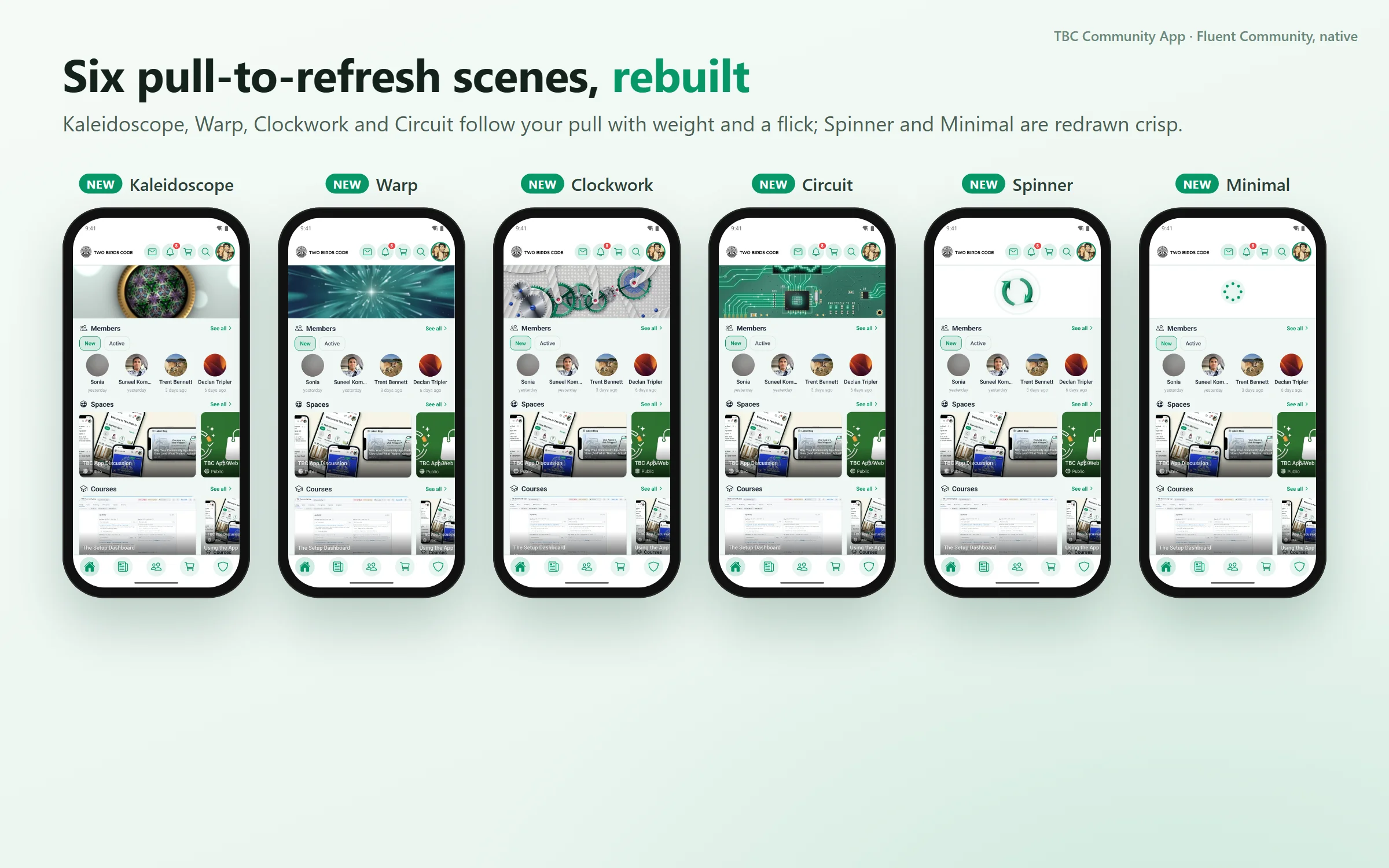 Core 1.3.19: rebuilt pull-to-refresh scenes and Google Play in one button
