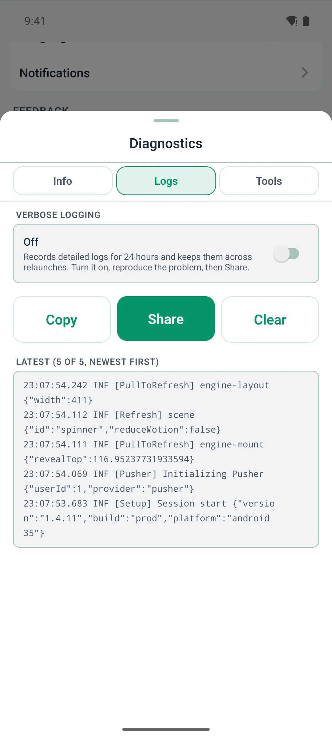 App update — Core 1.3.14: audio that follows you, chats that explain themselves, and a much faster dashboard