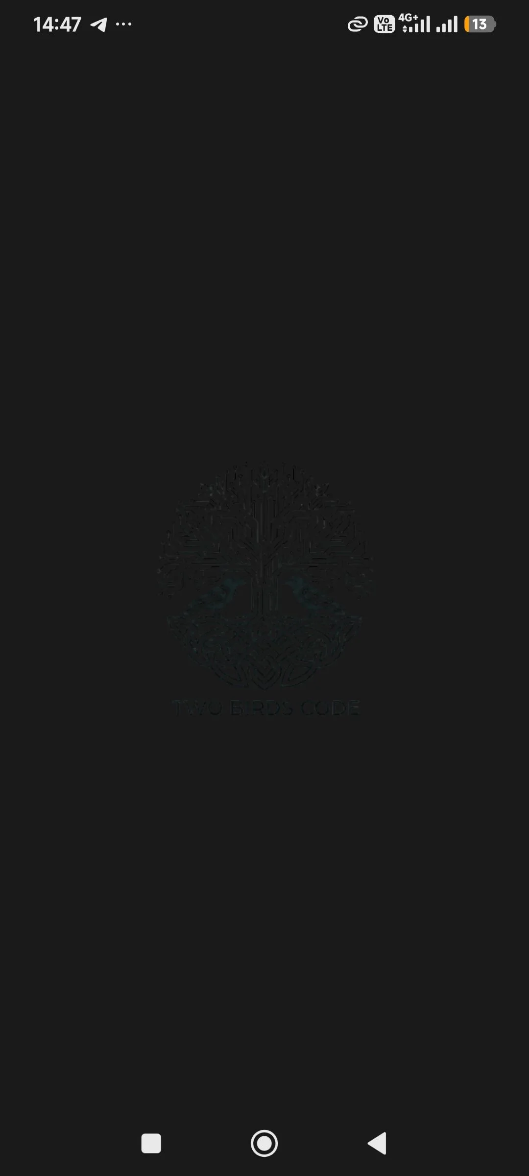 Splash screen logo